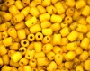 Tubinho açaí colorido - Amarelo - Pacote 100 peças